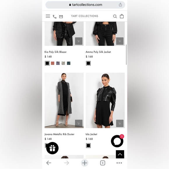 NWT TART Collections- vest duster - Picture 12 of 13